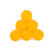 6 Pelotas Ping Pong Best Plástico Tenis de Mesa Naranja
